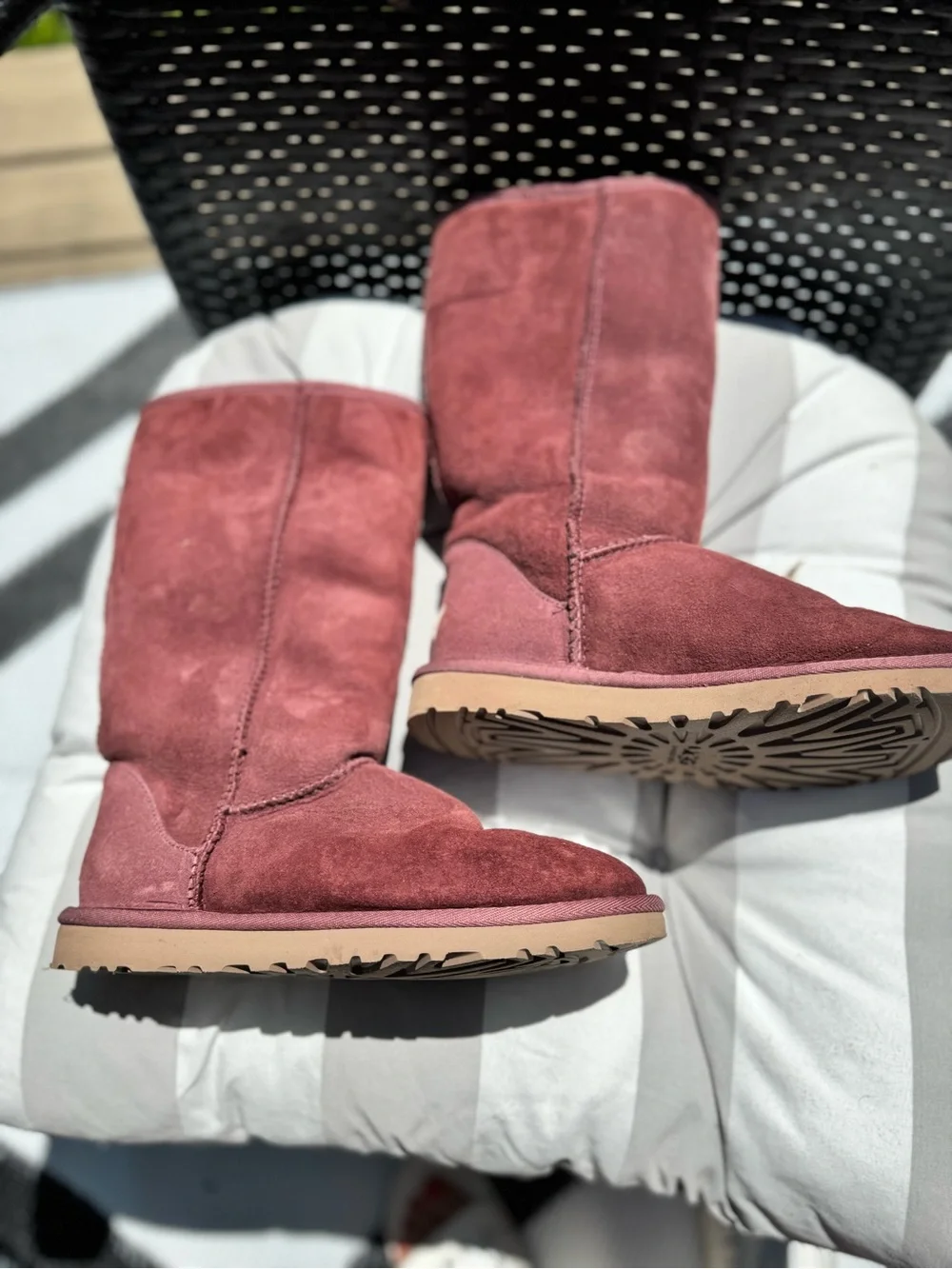 UGG- Women's Tall Suede Cozy Boots